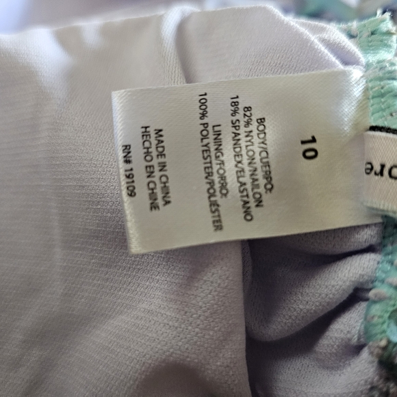 Nanette Lepore Floral Tankini size 10 - Picture 6 of 6